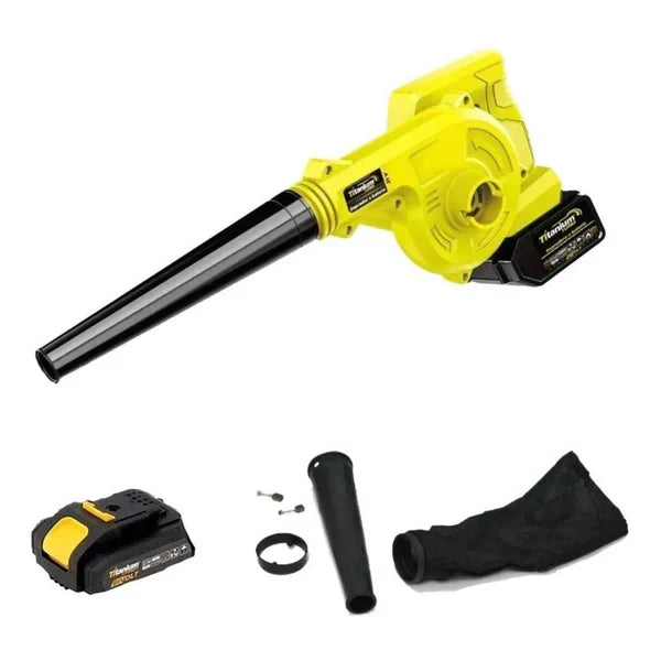 Soprador e Aspirador Profissional a Bateria 21V 15000mah Intercambiável  - Titanium